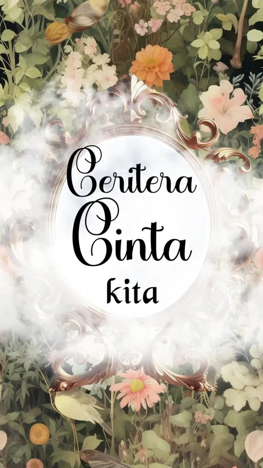 Kad jemputan video motion Dark Floral, tema bunga gelap